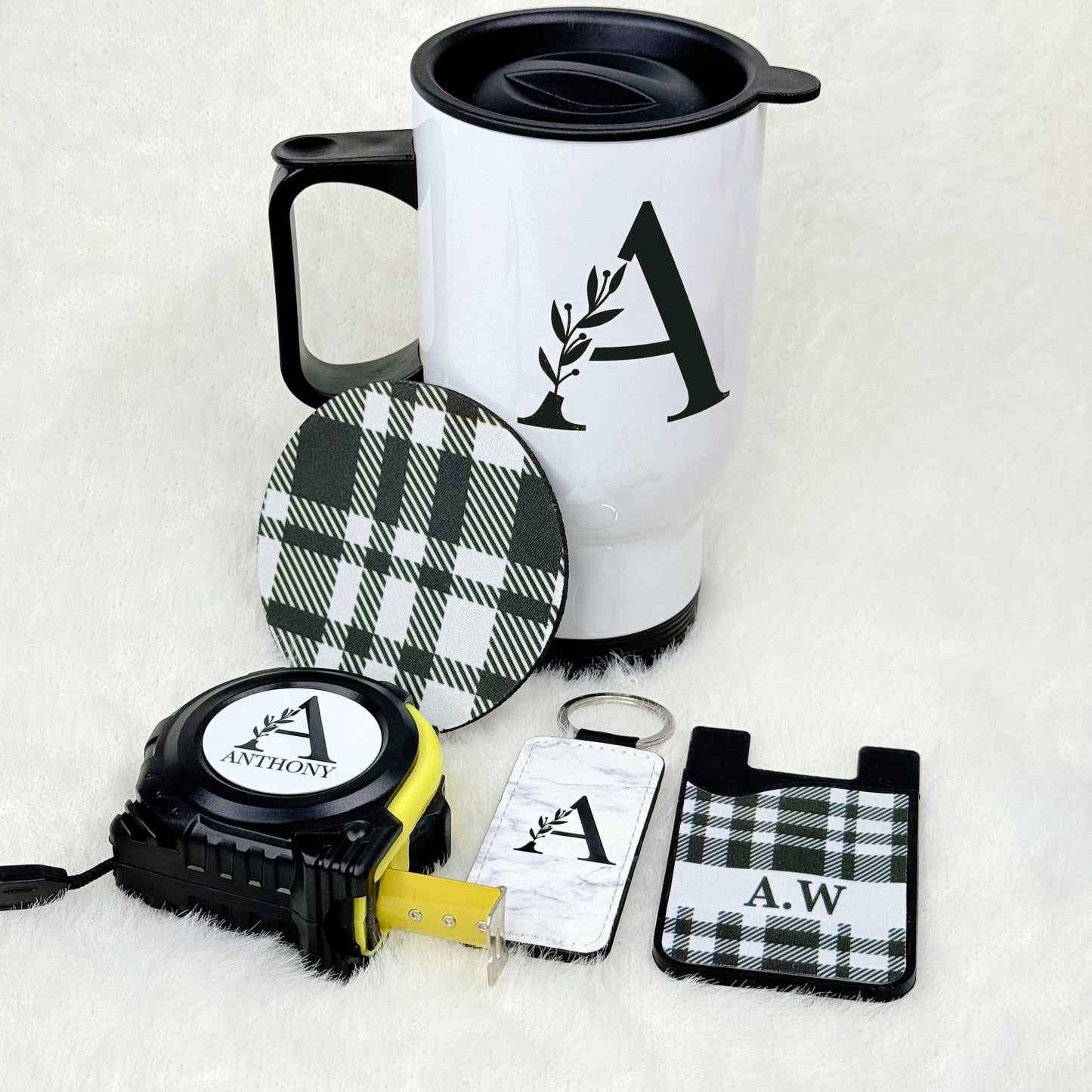 Personalized Monogram & Name Special Aesthetic Gift Set for Men