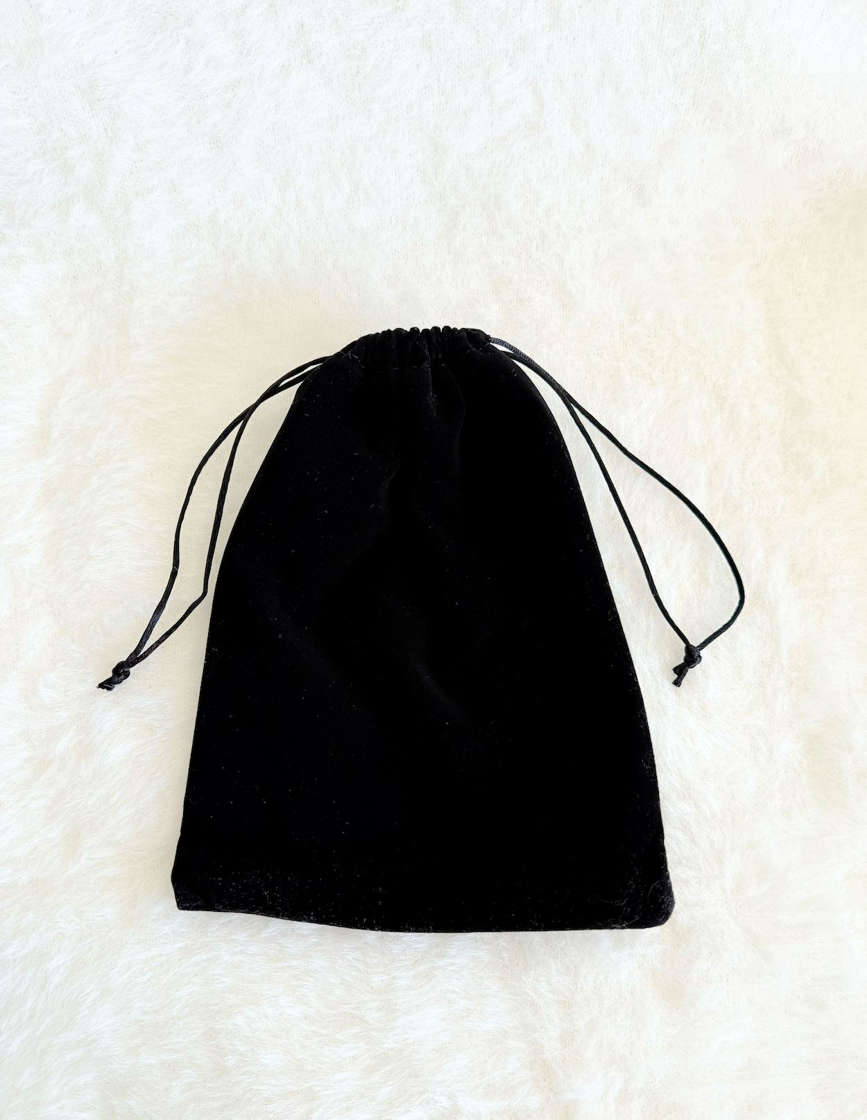 Black Velvet Pouch